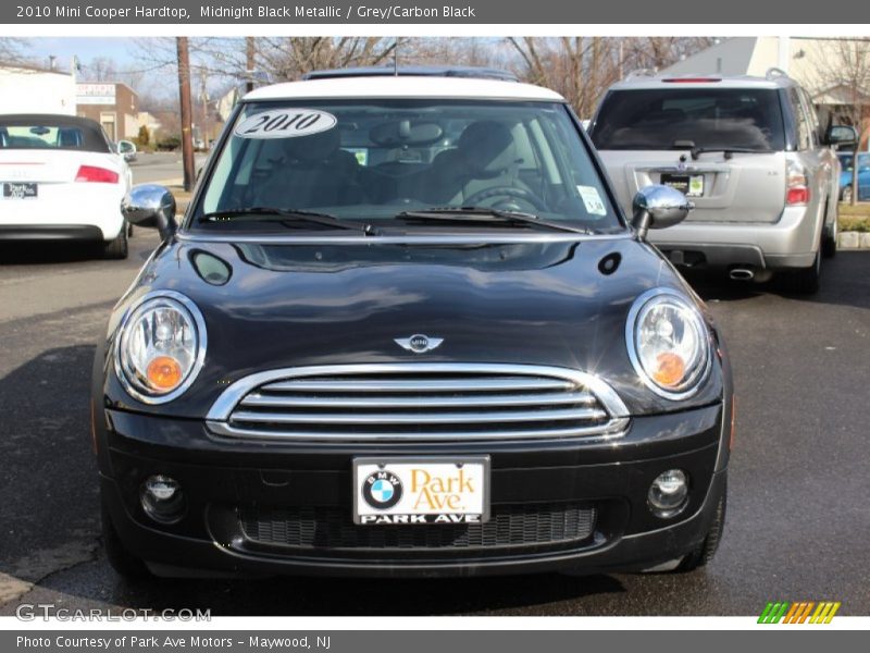 Midnight Black Metallic / Grey/Carbon Black 2010 Mini Cooper Hardtop