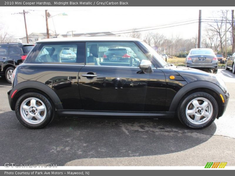 Midnight Black Metallic / Grey/Carbon Black 2010 Mini Cooper Hardtop