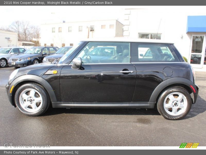 Midnight Black Metallic / Grey/Carbon Black 2010 Mini Cooper Hardtop
