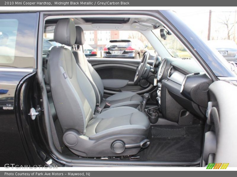  2010 Cooper Hardtop Grey/Carbon Black Interior
