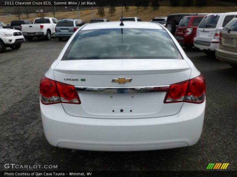 Summit White / Jet Black 2011 Chevrolet Cruze ECO