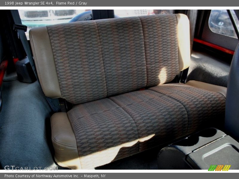 Flame Red / Gray 1998 Jeep Wrangler SE 4x4