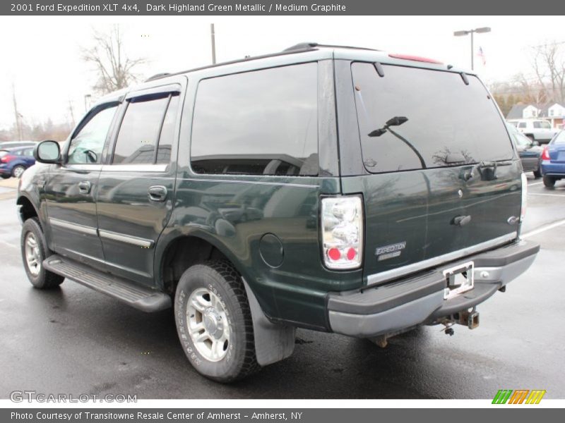 Dark Highland Green Metallic / Medium Graphite 2001 Ford Expedition XLT 4x4