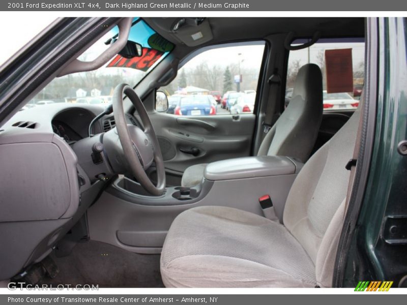 Dark Highland Green Metallic / Medium Graphite 2001 Ford Expedition XLT 4x4