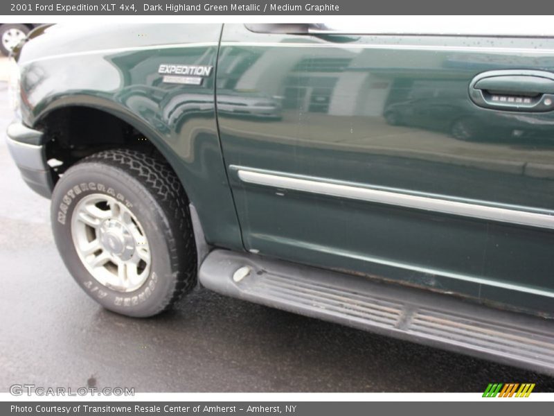 Dark Highland Green Metallic / Medium Graphite 2001 Ford Expedition XLT 4x4
