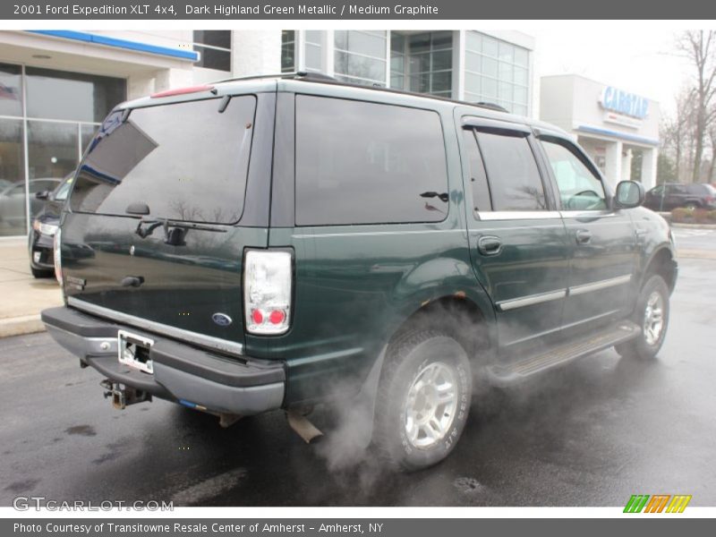 Dark Highland Green Metallic / Medium Graphite 2001 Ford Expedition XLT 4x4