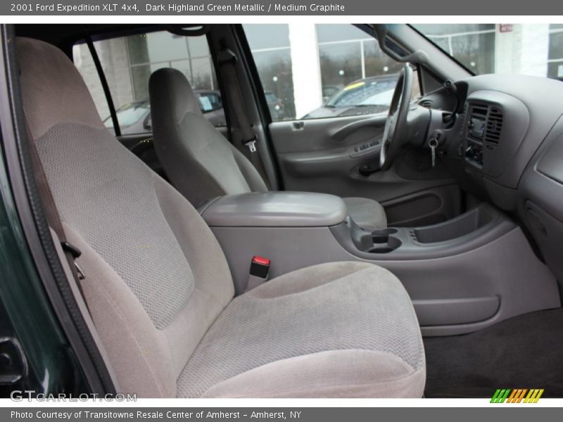 Dark Highland Green Metallic / Medium Graphite 2001 Ford Expedition XLT 4x4