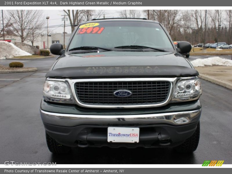 Dark Highland Green Metallic / Medium Graphite 2001 Ford Expedition XLT 4x4