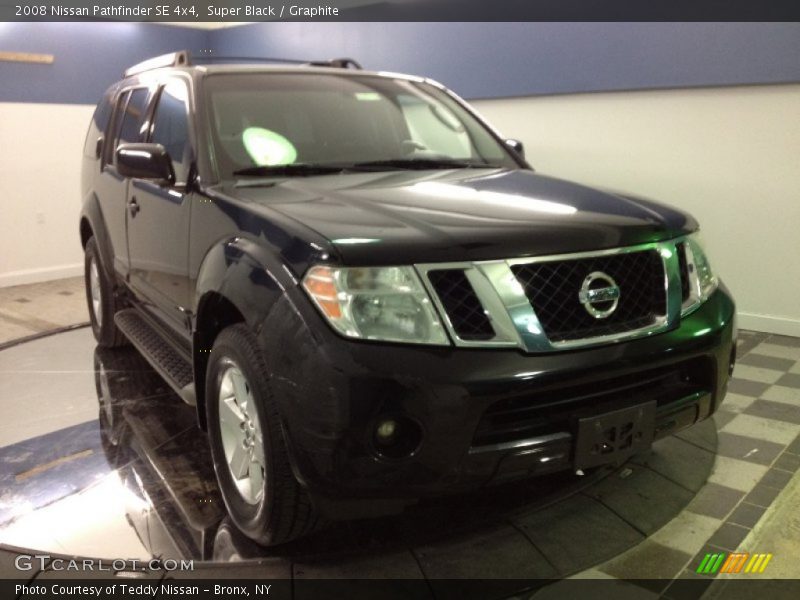 Super Black / Graphite 2008 Nissan Pathfinder SE 4x4