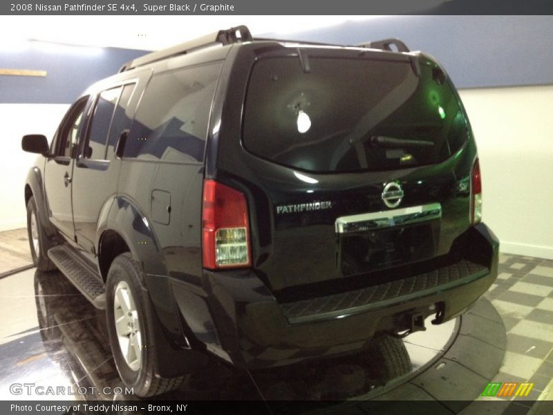 Super Black / Graphite 2008 Nissan Pathfinder SE 4x4