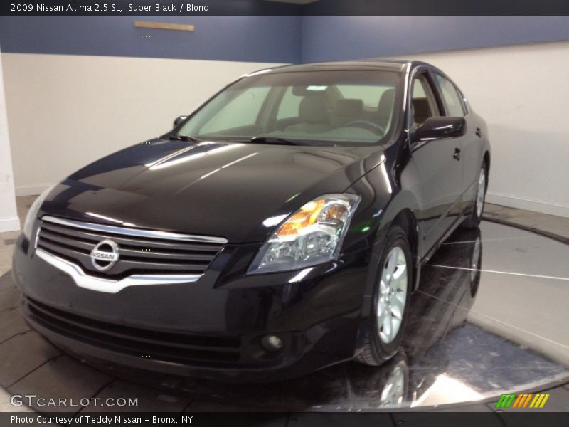 Super Black / Blond 2009 Nissan Altima 2.5 SL