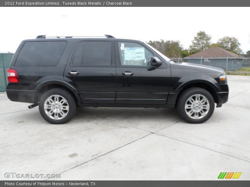 Tuxedo Black Metallic / Charcoal Black 2012 Ford Expedition Limited