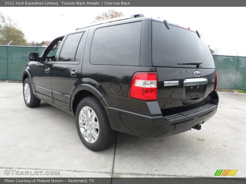Tuxedo Black Metallic / Charcoal Black 2012 Ford Expedition Limited