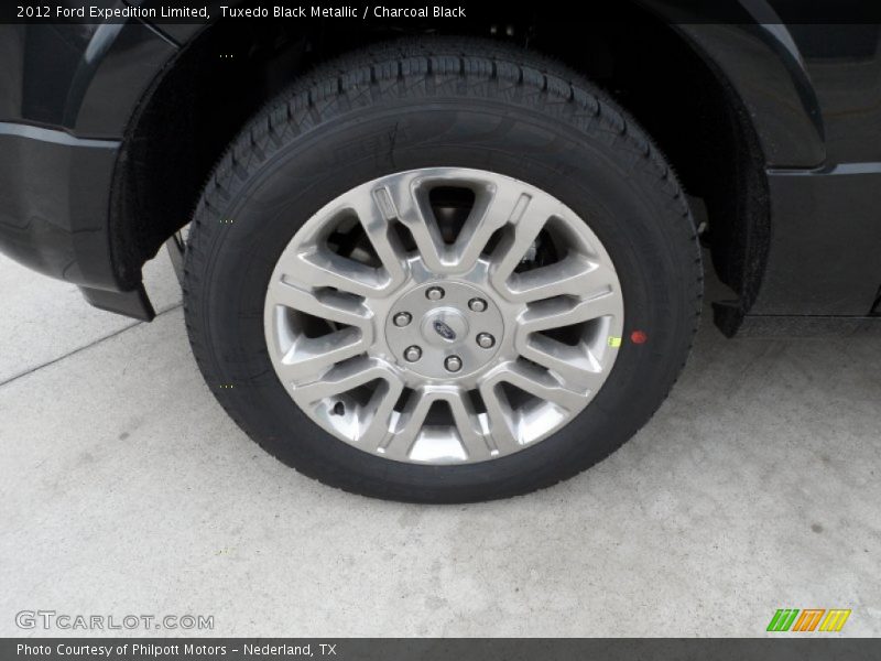 Tuxedo Black Metallic / Charcoal Black 2012 Ford Expedition Limited