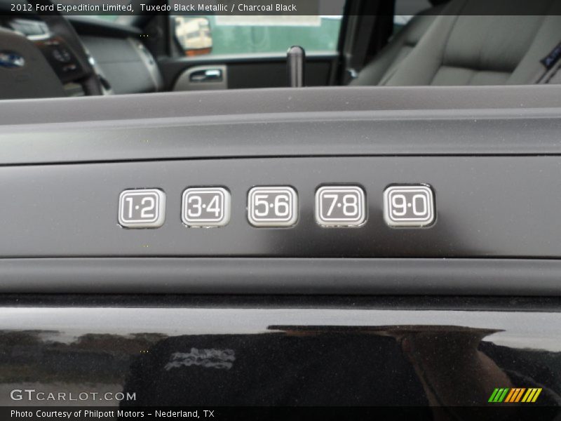 Tuxedo Black Metallic / Charcoal Black 2012 Ford Expedition Limited