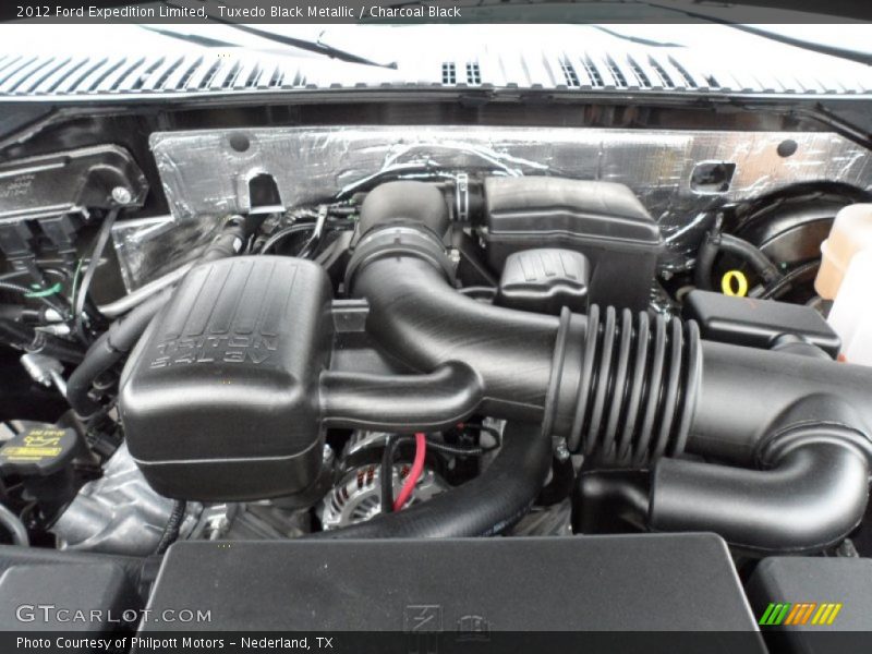 Tuxedo Black Metallic / Charcoal Black 2012 Ford Expedition Limited