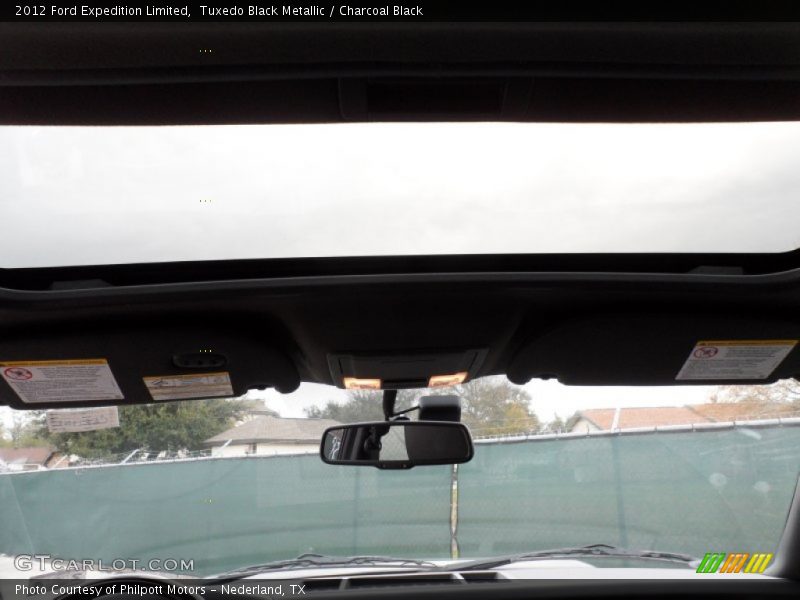 Tuxedo Black Metallic / Charcoal Black 2012 Ford Expedition Limited