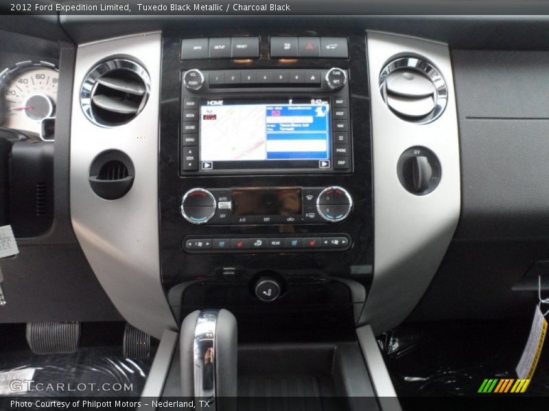 Tuxedo Black Metallic / Charcoal Black 2012 Ford Expedition Limited