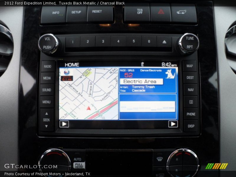 Tuxedo Black Metallic / Charcoal Black 2012 Ford Expedition Limited