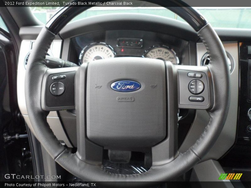 Tuxedo Black Metallic / Charcoal Black 2012 Ford Expedition Limited
