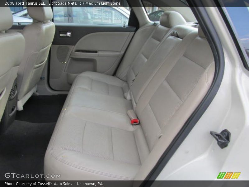 Rear Seat of 2008 Taurus SEL