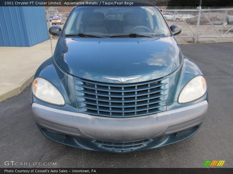 Aquamarine Metallic / Taupe/Pearl Beige 2001 Chrysler PT Cruiser Limited