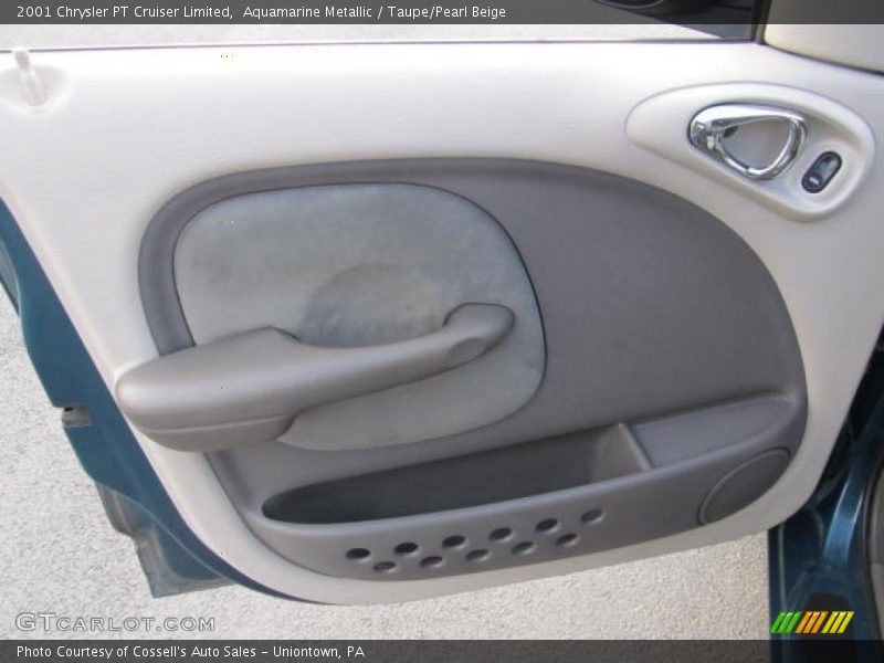 Aquamarine Metallic / Taupe/Pearl Beige 2001 Chrysler PT Cruiser Limited