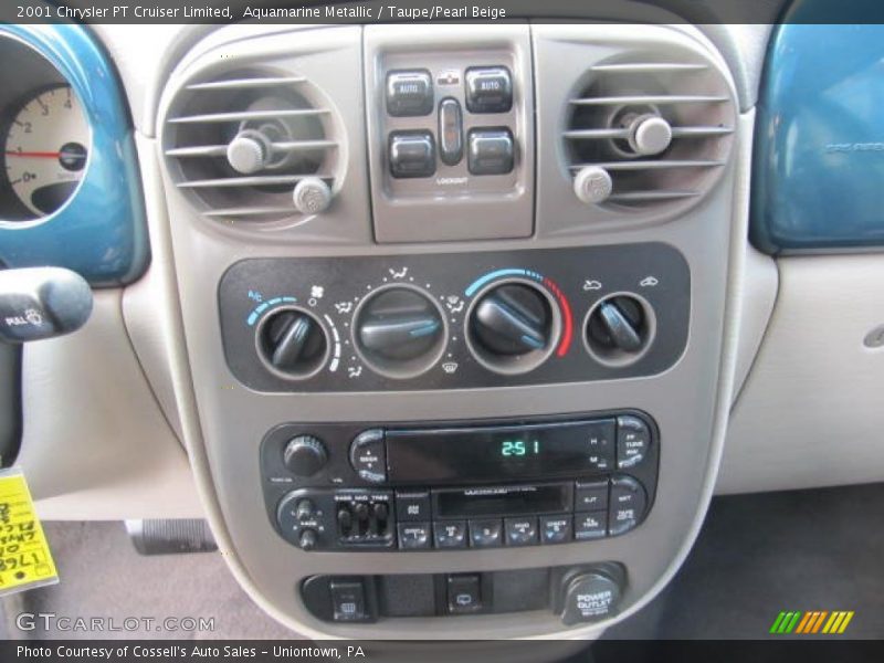 Controls of 2001 PT Cruiser Limited