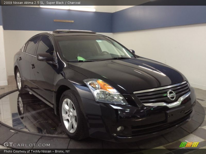 Super Black / Charcoal 2009 Nissan Altima 2.5 SL