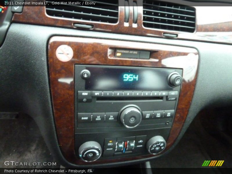 Gold Mist Metallic / Ebony 2011 Chevrolet Impala LT