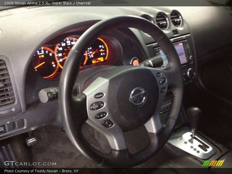 Super Black / Charcoal 2009 Nissan Altima 2.5 SL