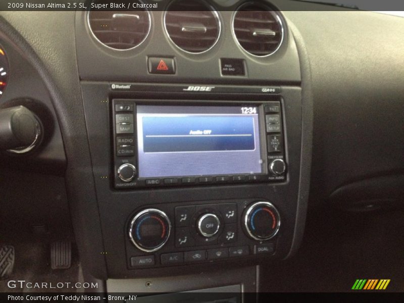 Super Black / Charcoal 2009 Nissan Altima 2.5 SL