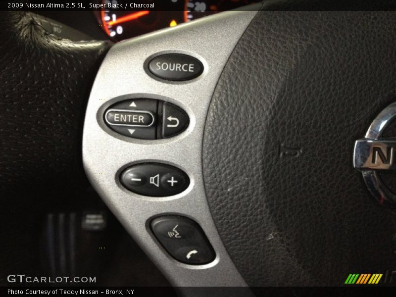 Super Black / Charcoal 2009 Nissan Altima 2.5 SL