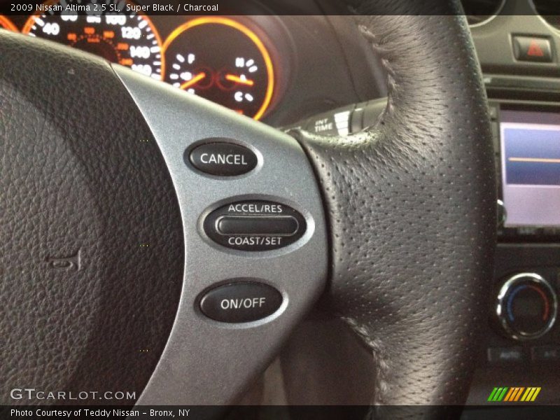 Super Black / Charcoal 2009 Nissan Altima 2.5 SL