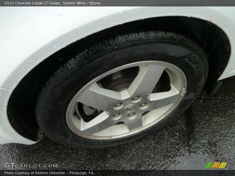 Summit White / Ebony 2010 Chevrolet Cobalt LT Sedan