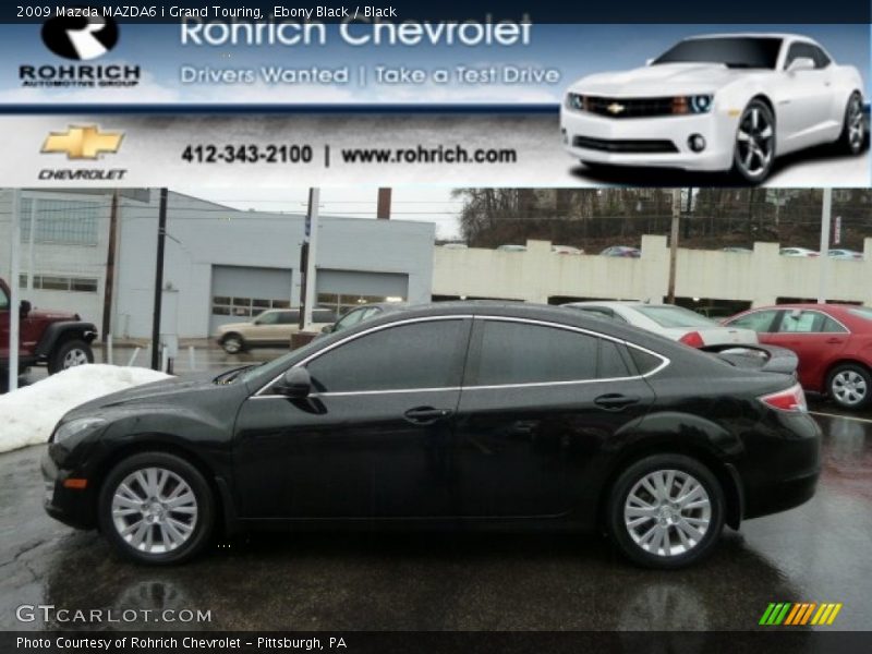 Ebony Black / Black 2009 Mazda MAZDA6 i Grand Touring