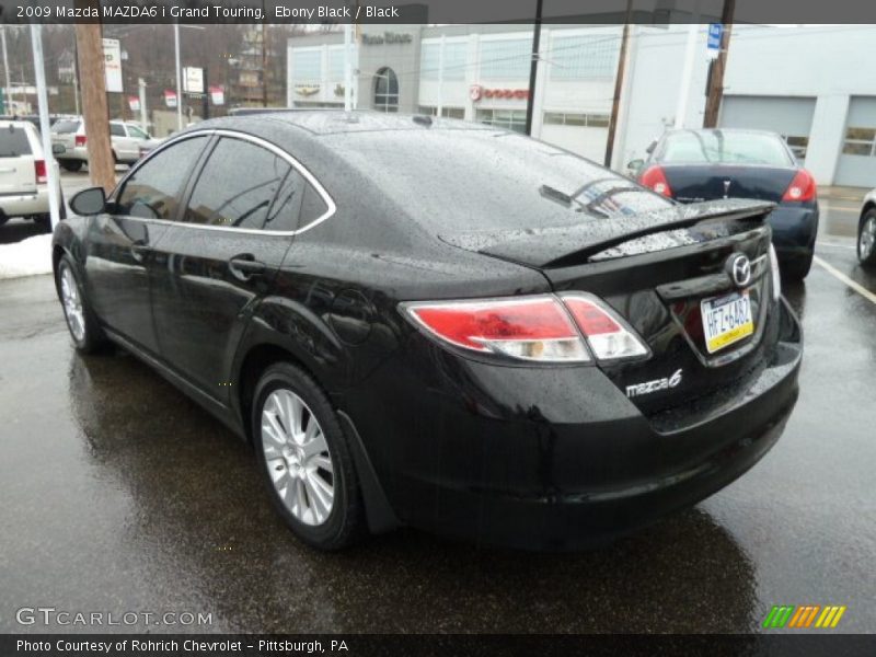 Ebony Black / Black 2009 Mazda MAZDA6 i Grand Touring