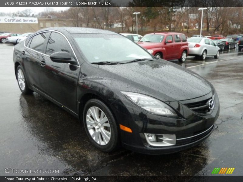 Ebony Black / Black 2009 Mazda MAZDA6 i Grand Touring