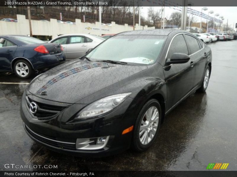Ebony Black / Black 2009 Mazda MAZDA6 i Grand Touring