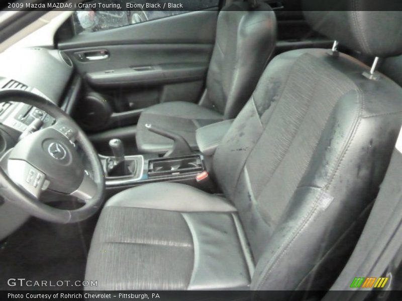 Ebony Black / Black 2009 Mazda MAZDA6 i Grand Touring