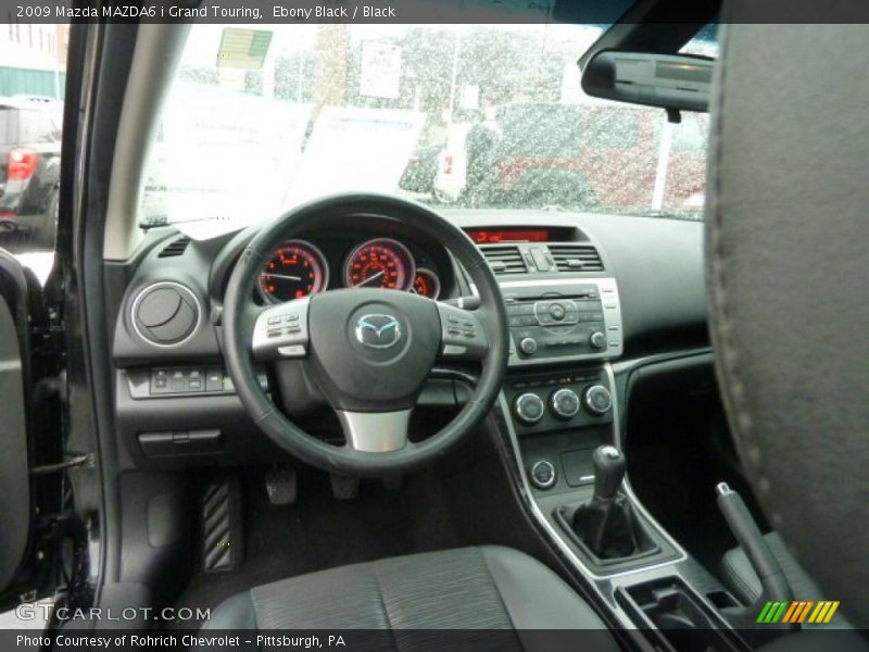 Ebony Black / Black 2009 Mazda MAZDA6 i Grand Touring