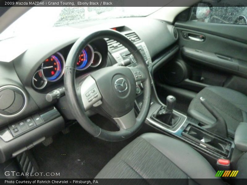 Ebony Black / Black 2009 Mazda MAZDA6 i Grand Touring