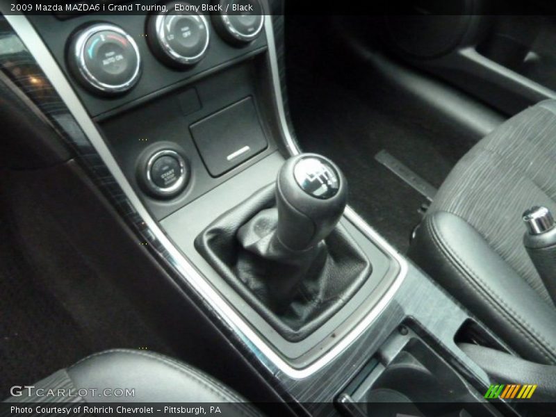 Ebony Black / Black 2009 Mazda MAZDA6 i Grand Touring