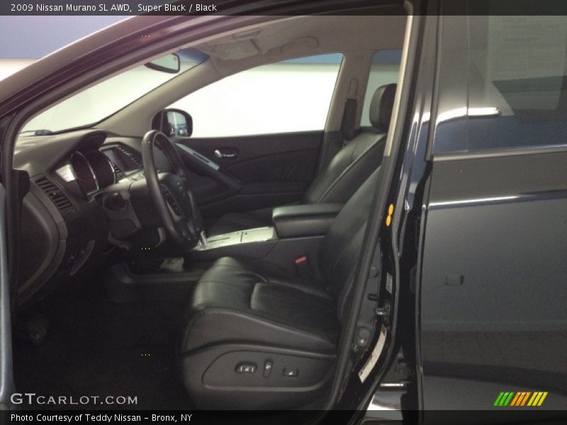 Super Black / Black 2009 Nissan Murano SL AWD
