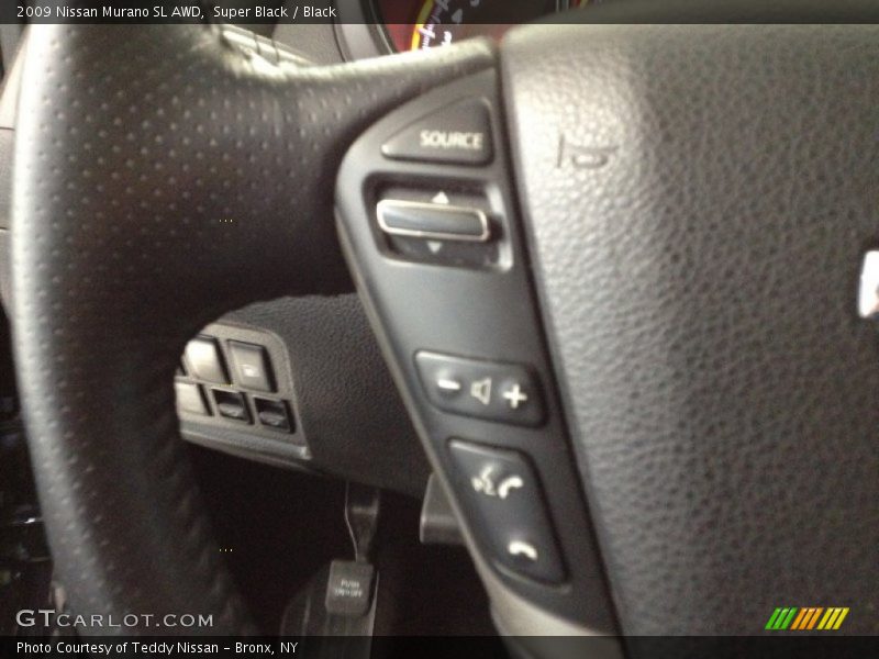 Super Black / Black 2009 Nissan Murano SL AWD