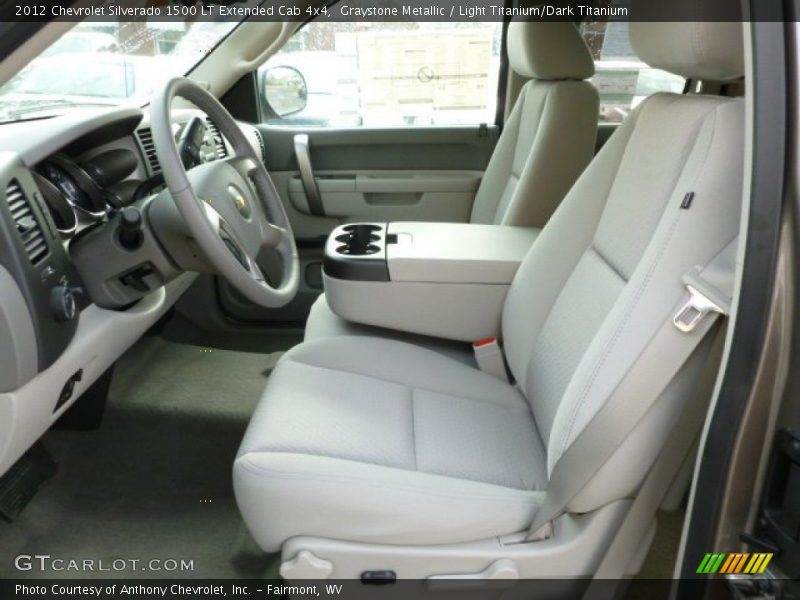 Graystone Metallic / Light Titanium/Dark Titanium 2012 Chevrolet Silverado 1500 LT Extended Cab 4x4