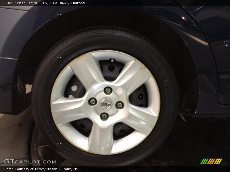 Blue Onyx / Charcoal 2009 Nissan Sentra 2.0 S