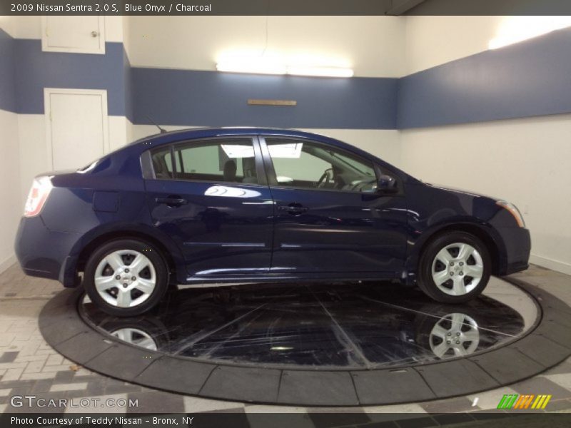 Blue Onyx / Charcoal 2009 Nissan Sentra 2.0 S