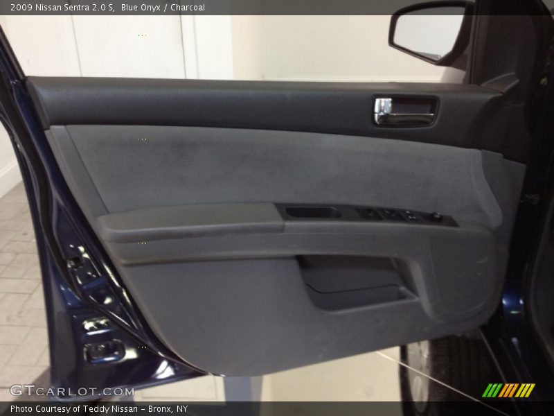 Blue Onyx / Charcoal 2009 Nissan Sentra 2.0 S
