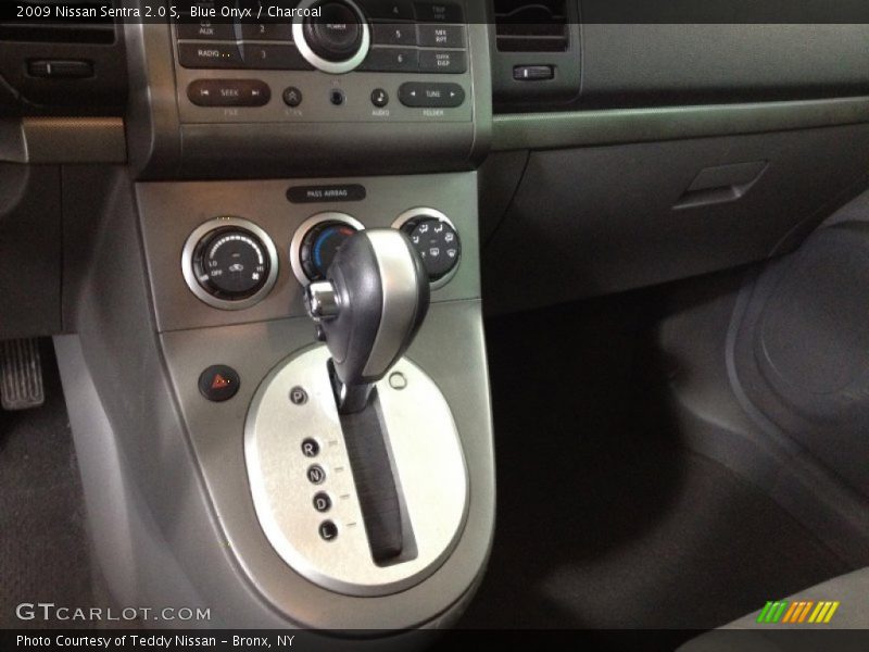 Blue Onyx / Charcoal 2009 Nissan Sentra 2.0 S